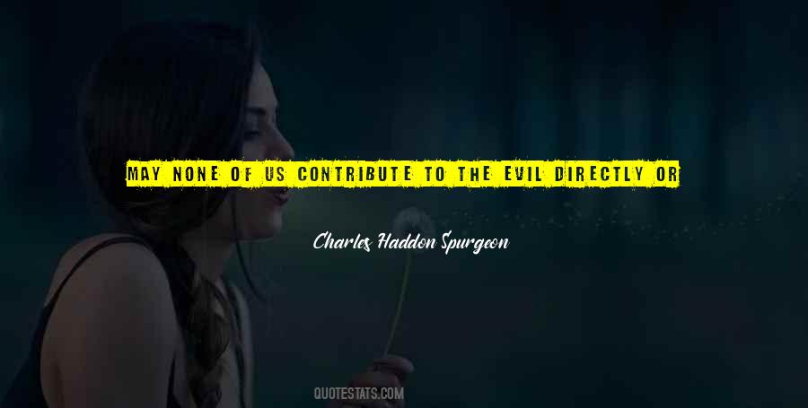 Evil In Us Quotes #258664