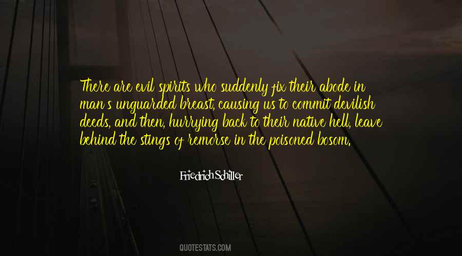 Evil In Us Quotes #298492