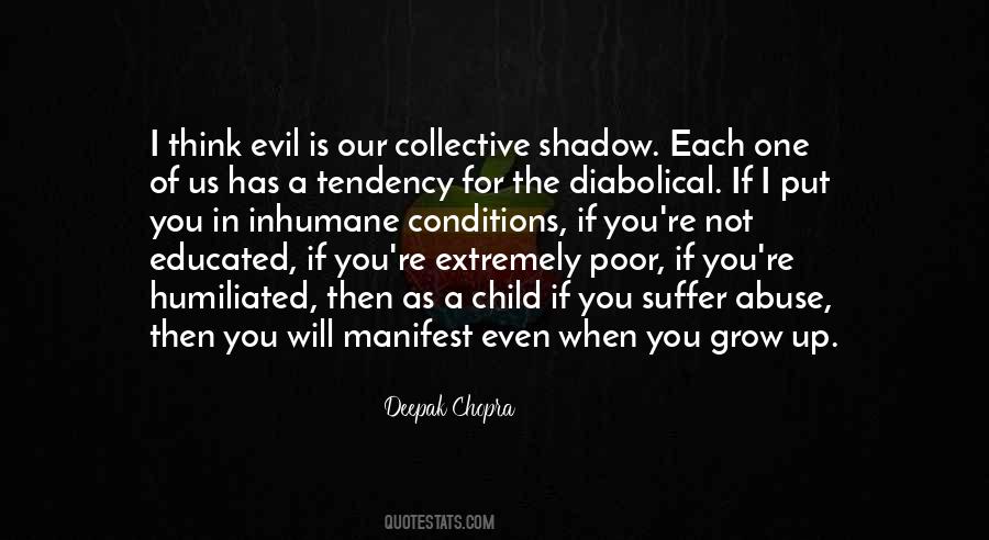 Evil In Us Quotes #592371
