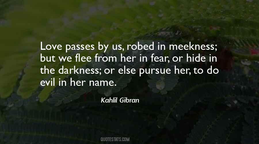 Evil In Us Quotes #689697