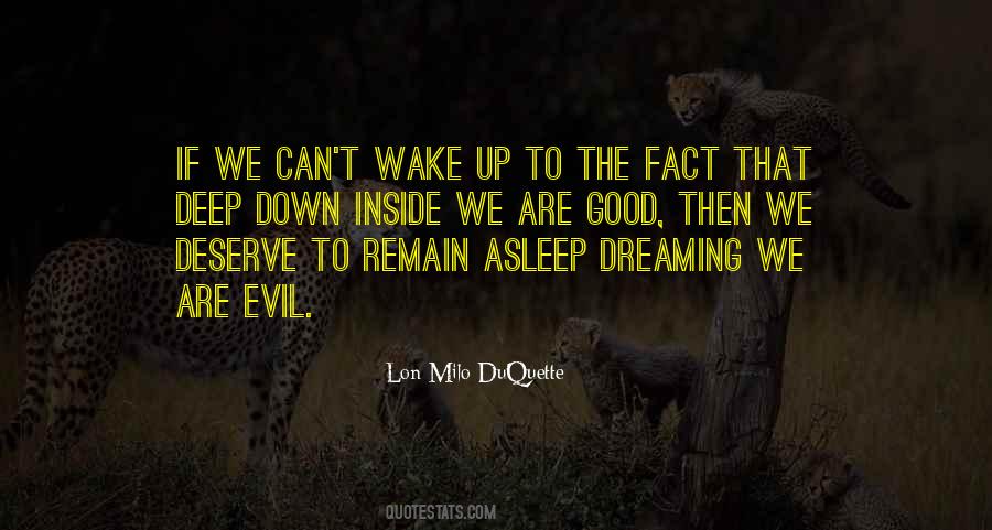 Evil Inside You Quotes #995999