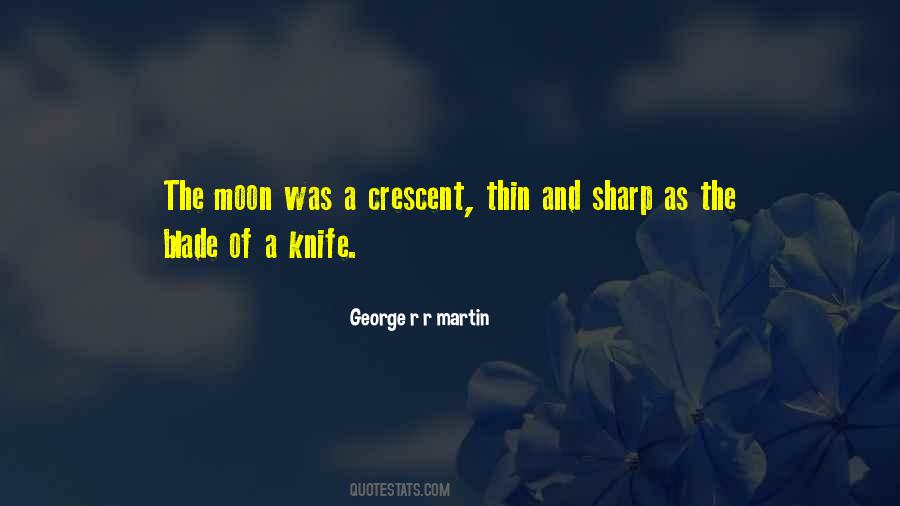 Sharp As A Knife Quotes #1167451