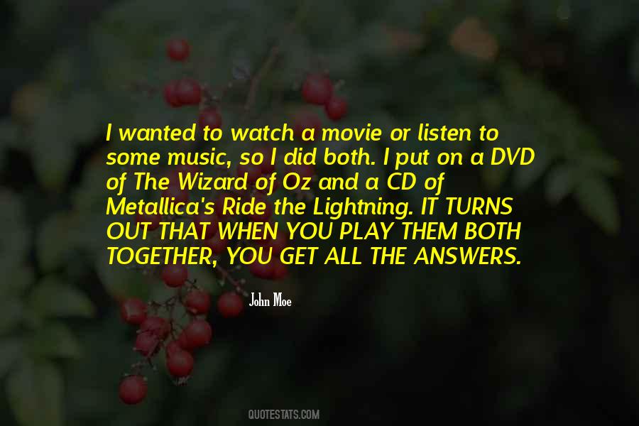 Ride The Lightning Quotes #1413514