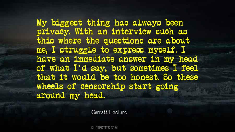 Struggle With Myself Quotes #688571