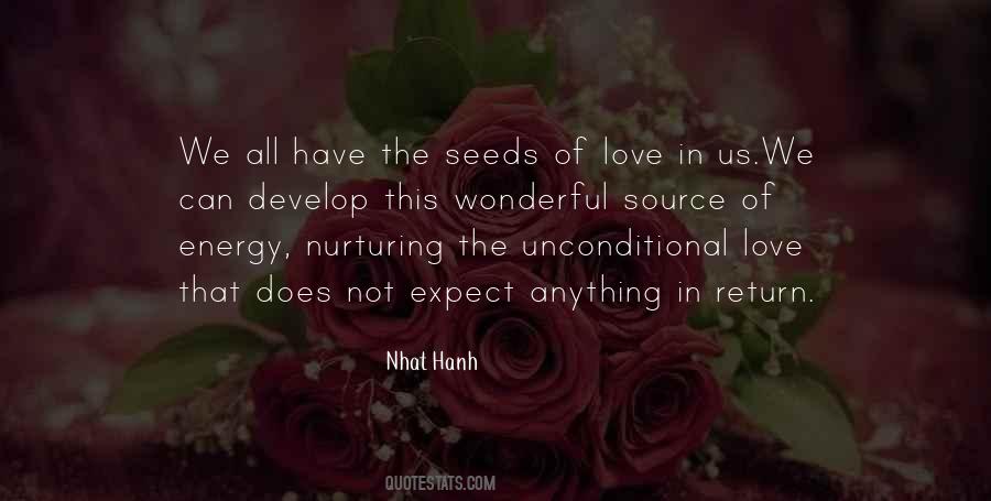 Seeds Love Quotes #1645589