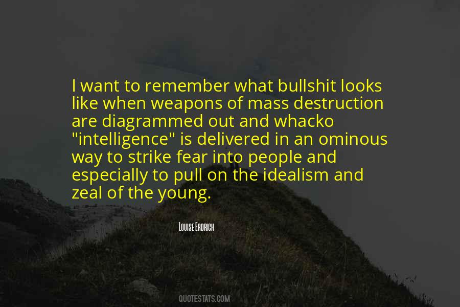 Quotes About Fear Intelligence #1051765