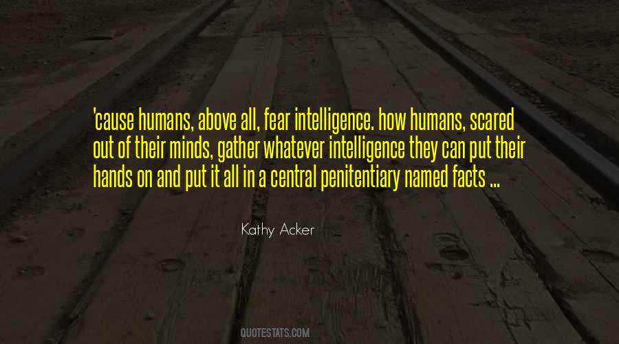 Quotes About Fear Intelligence #1527827