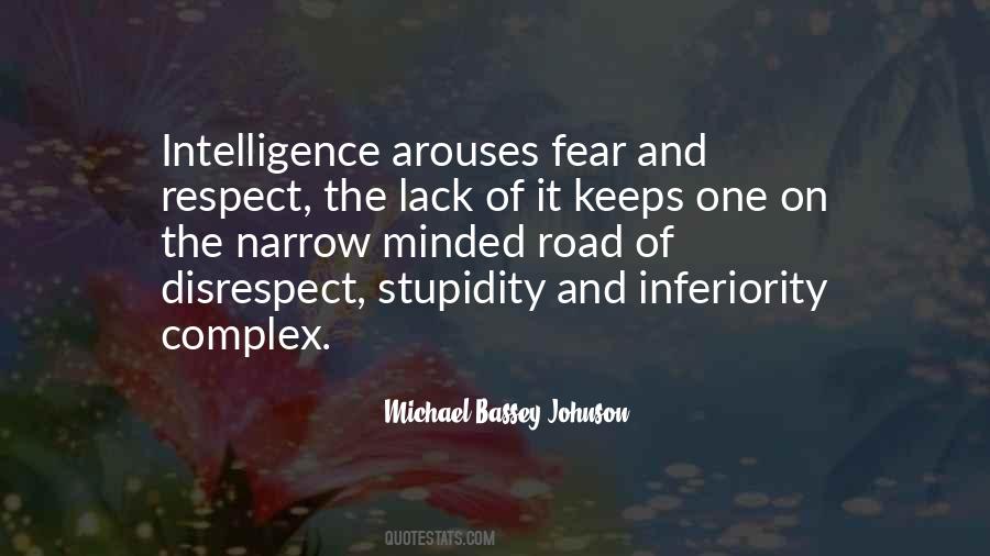Quotes About Fear Intelligence #731768
