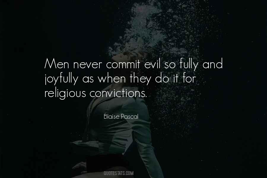 Evil Religious Quotes #635579