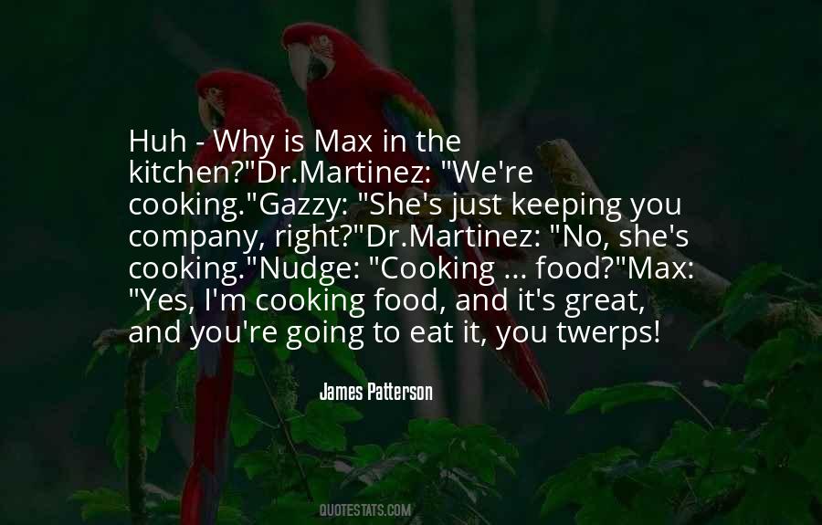 No Cooking Quotes #1038514