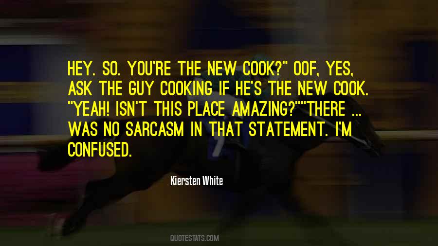 No Cooking Quotes #1538951