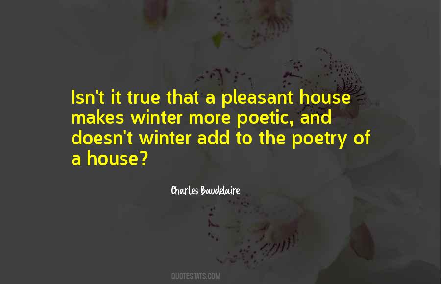 Winter House Quotes #150877