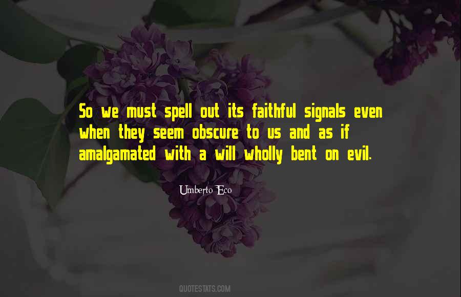Evil Spell Quotes #550094