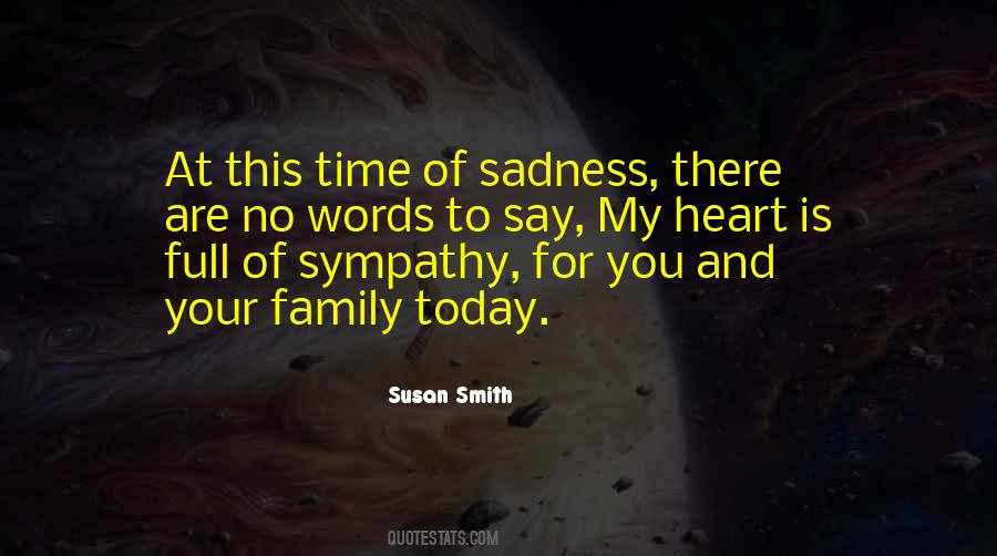 Family Sympathy Quotes #39226