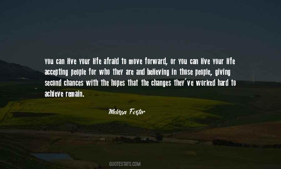 Move Forward With Life Quotes #1235138