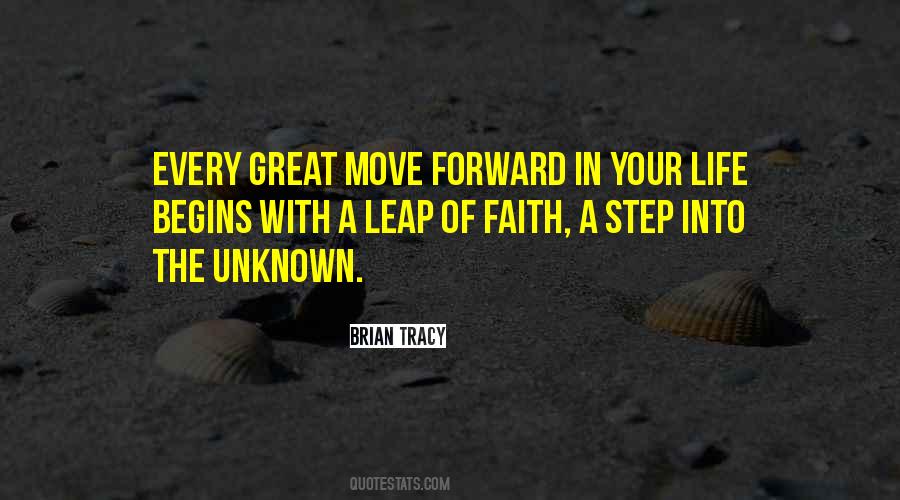 Move Forward With Life Quotes #1447945
