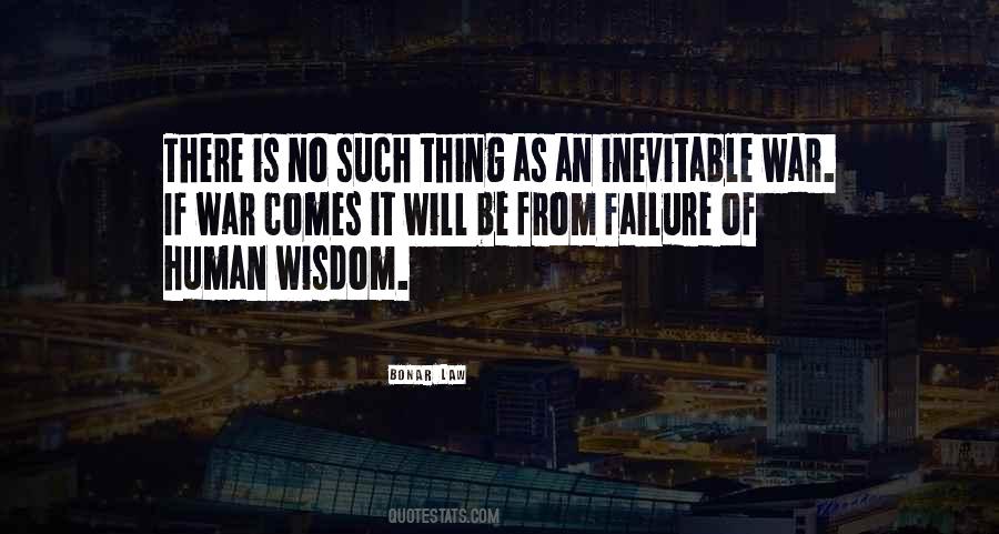 Failure Is Inevitable Quotes #1434680