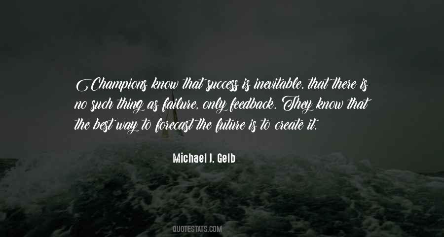 Failure Is Inevitable Quotes #163694