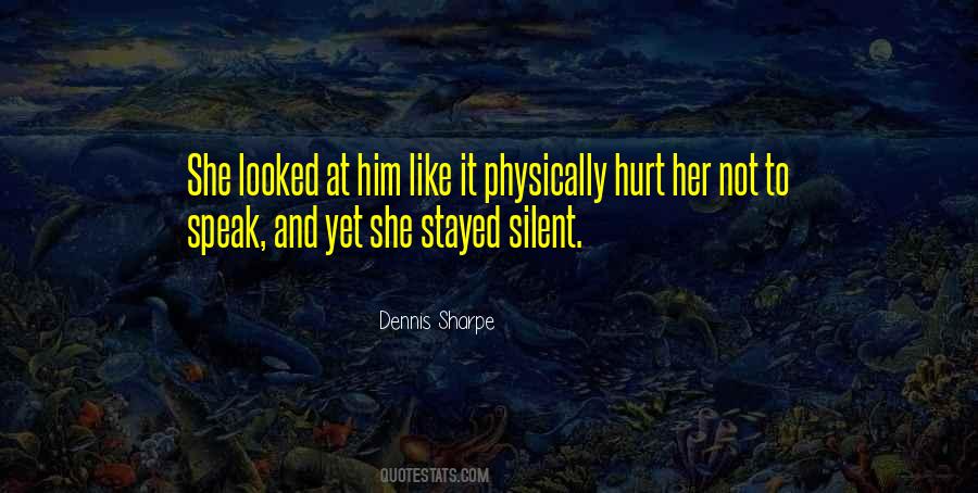 Hurt Her Quotes #1600692