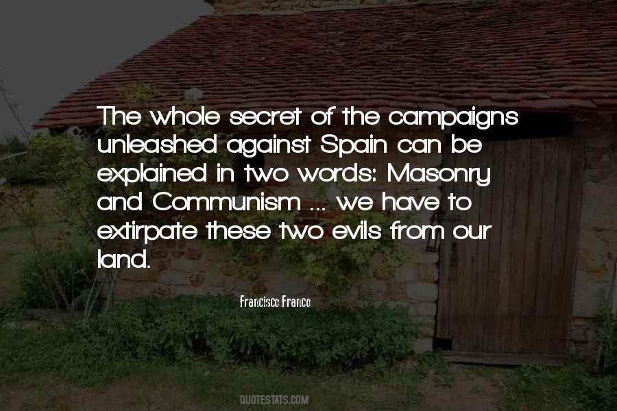 Evils Of Communism Quotes #1675913