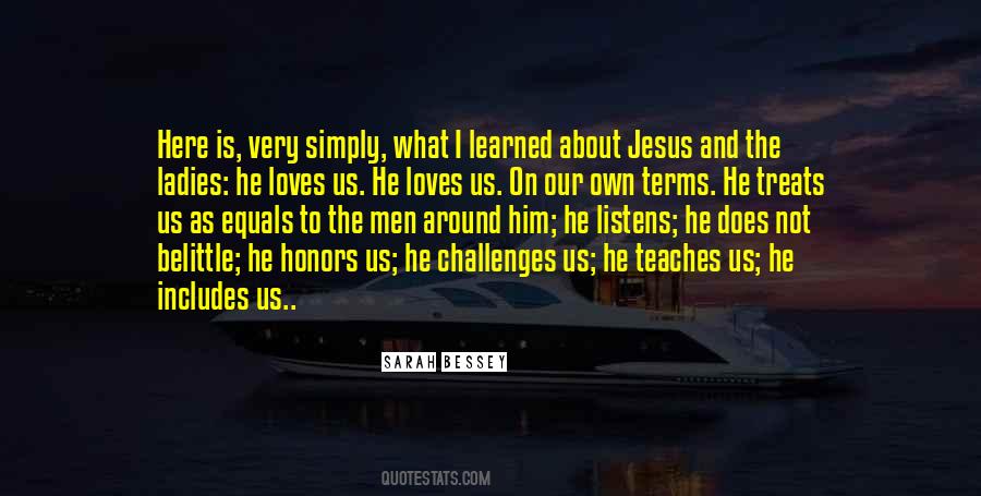 About Jesus Quotes #1538758