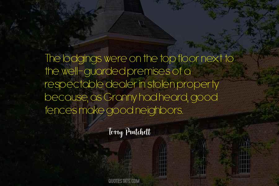 Property For Good Quotes #1258178