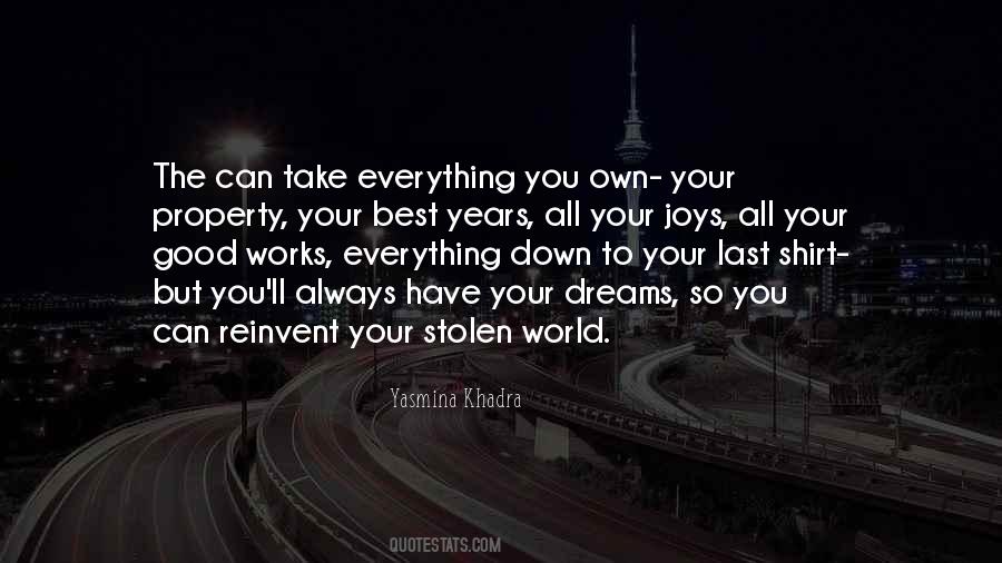 Property For Good Quotes #1612053