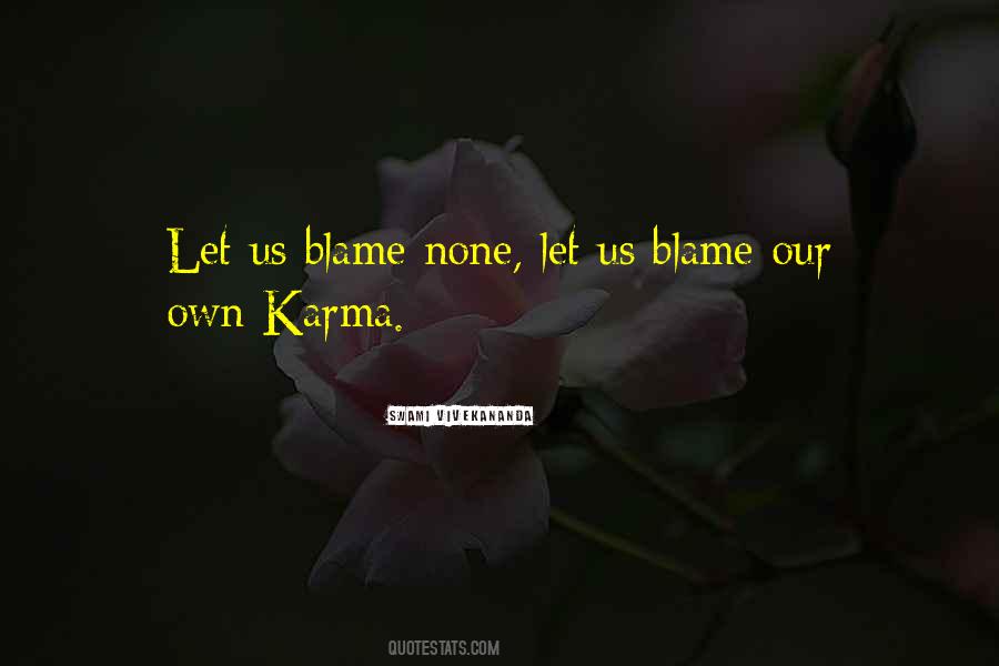 Let Karma Quotes #1140749