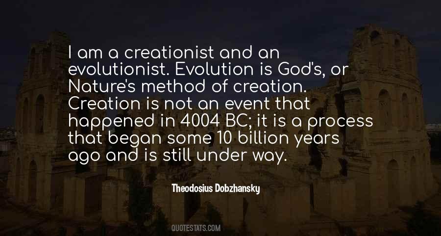 Evolution And God Quotes #1340923