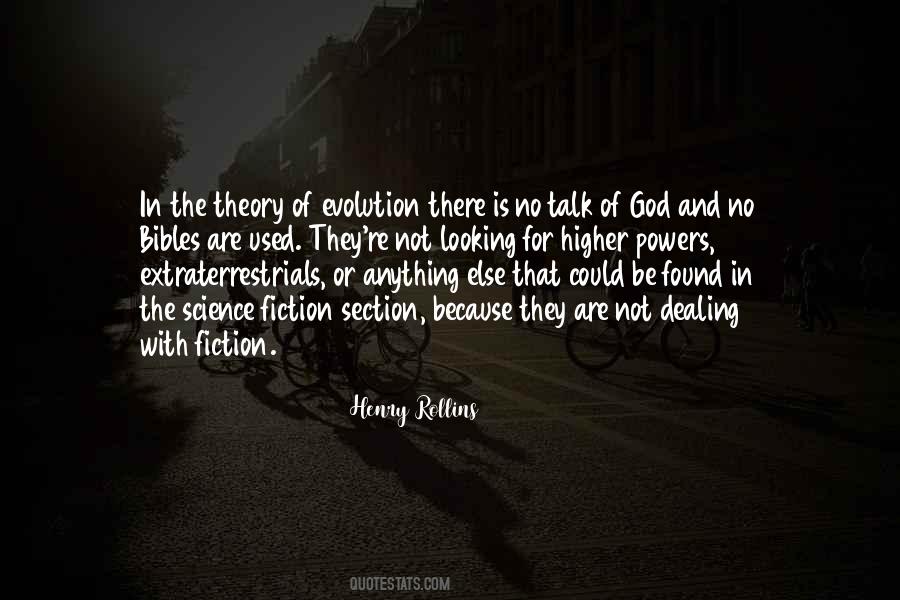 Evolution And God Quotes #291929