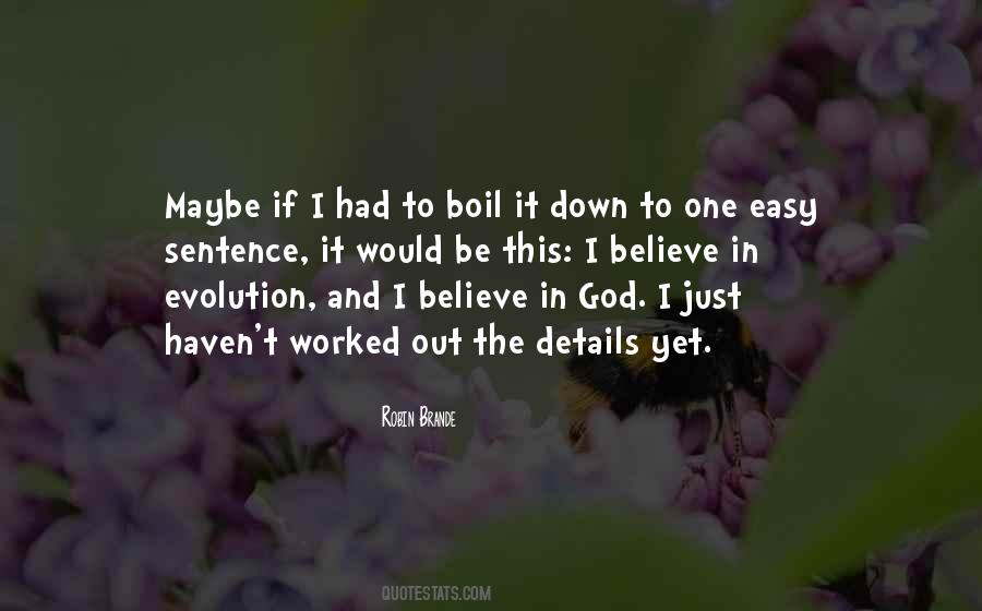 Evolution And God Quotes #359491