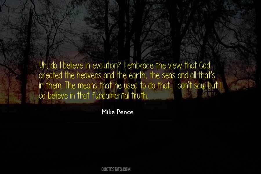 Evolution And God Quotes #958350