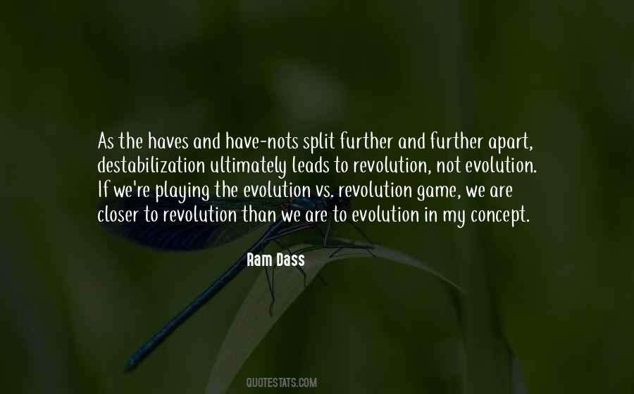 Evolution Vs Revolution Quotes #1137734