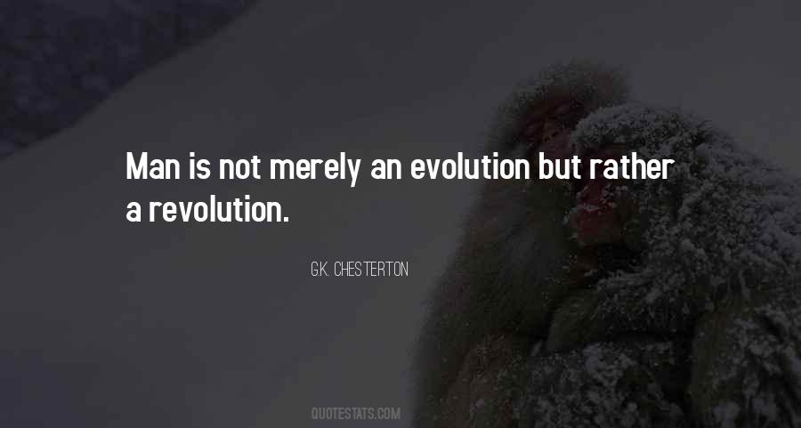 Evolution Vs Revolution Quotes #261602