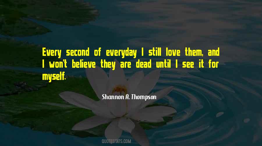 Dead Loved One Quotes #1410749