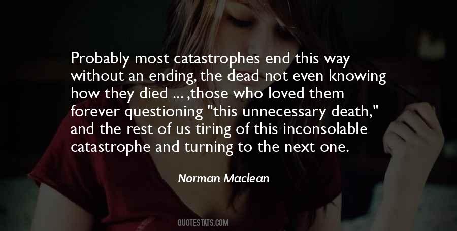 Dead Loved One Quotes #1826124