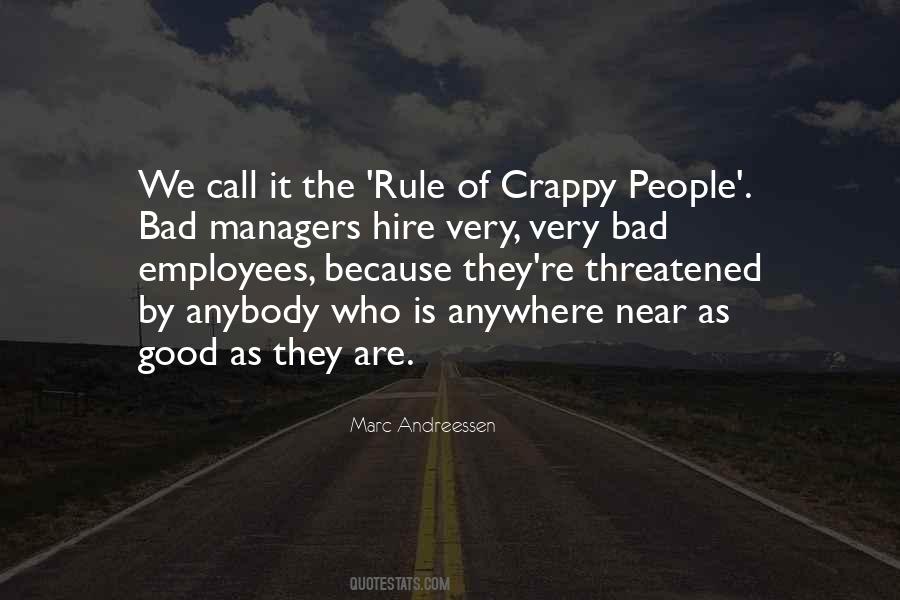 A Bad Employee Quotes #1110746