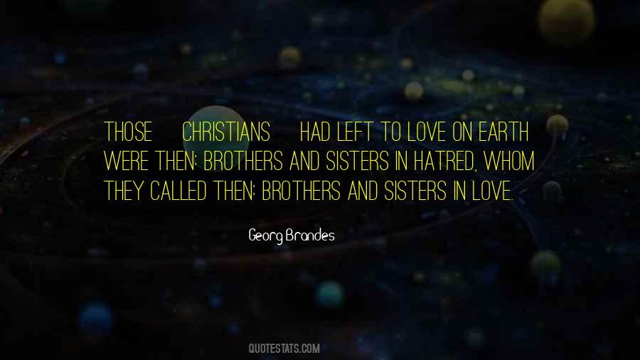 Christian Brothers And Sisters Quotes #178404
