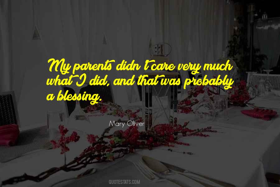 Parents Blessing Quotes #1193715