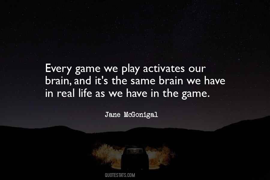Brain Game Quotes #42867
