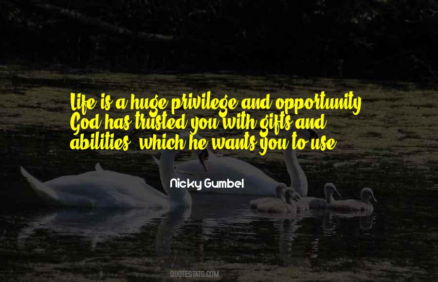 Opportunity God Quotes #1154219