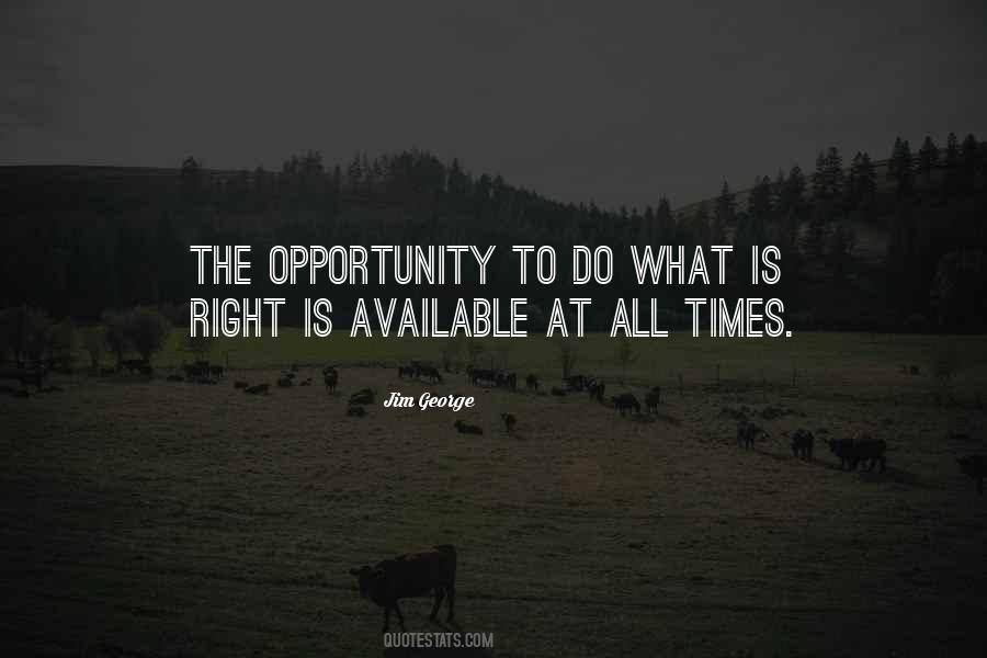 Opportunity God Quotes #308342