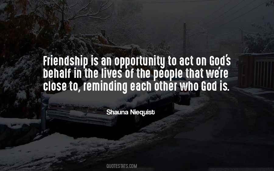 Opportunity God Quotes #505250