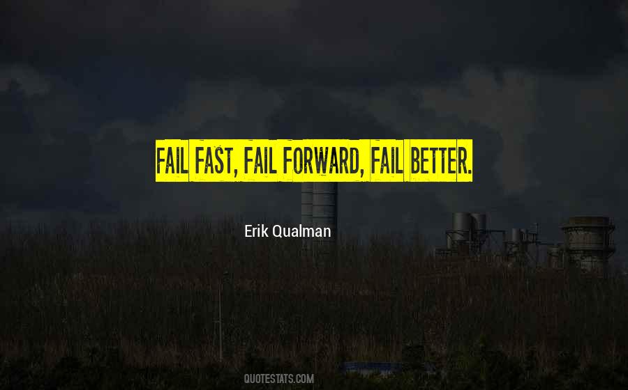 Fail Forward Quotes #257226