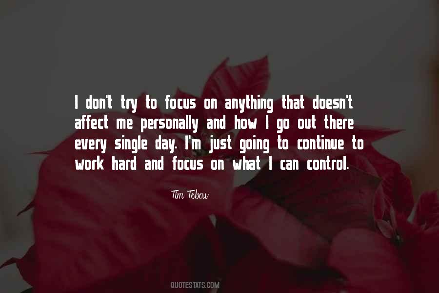 What I Can Control Quotes #1857084