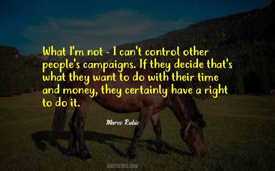 What I Can Control Quotes #840777