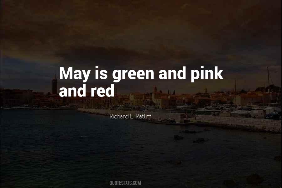 Quotes About Pink And Red #800649