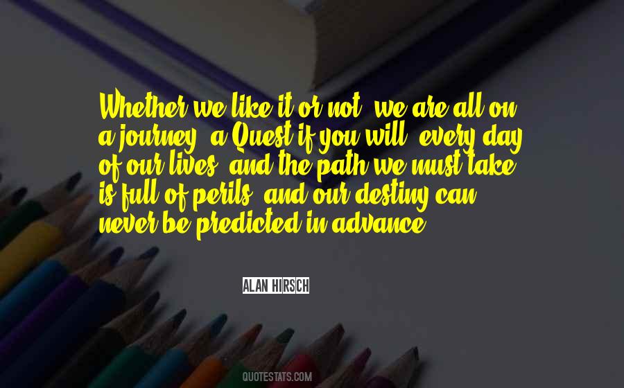 And The Path Quotes #1043523