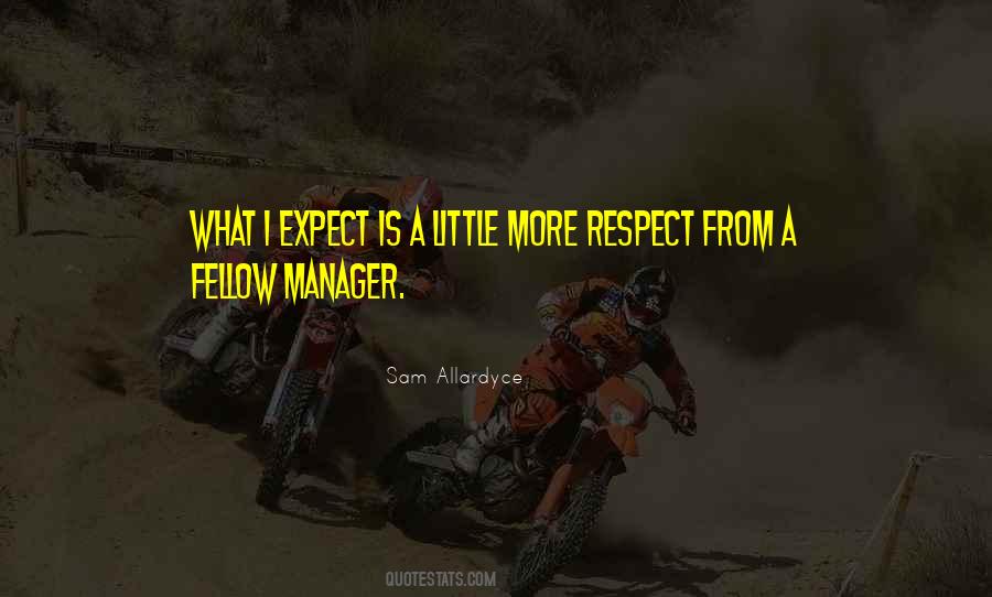 Respect Manager Quotes #533450