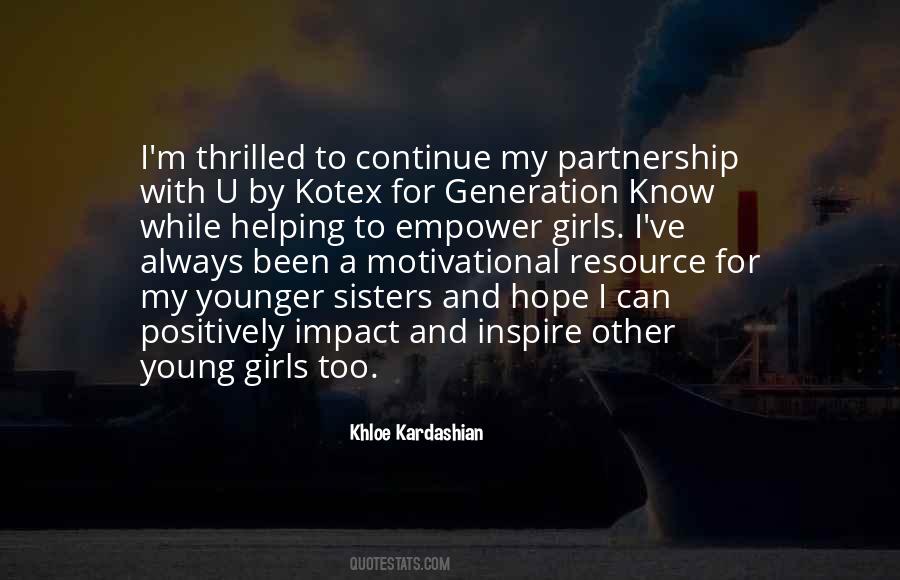 Young Sisters Quotes #1258525